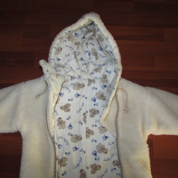 Vintage Sherpa Toddler Snowsuit – 12–24 Months - Picture 2 of 9